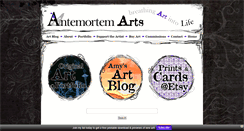 Desktop Screenshot of antemortemarts.com